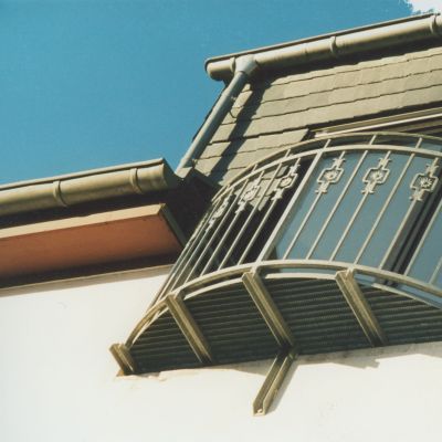 Französischer Balkon, feuerverzinkt · Gruber Design Stäbe